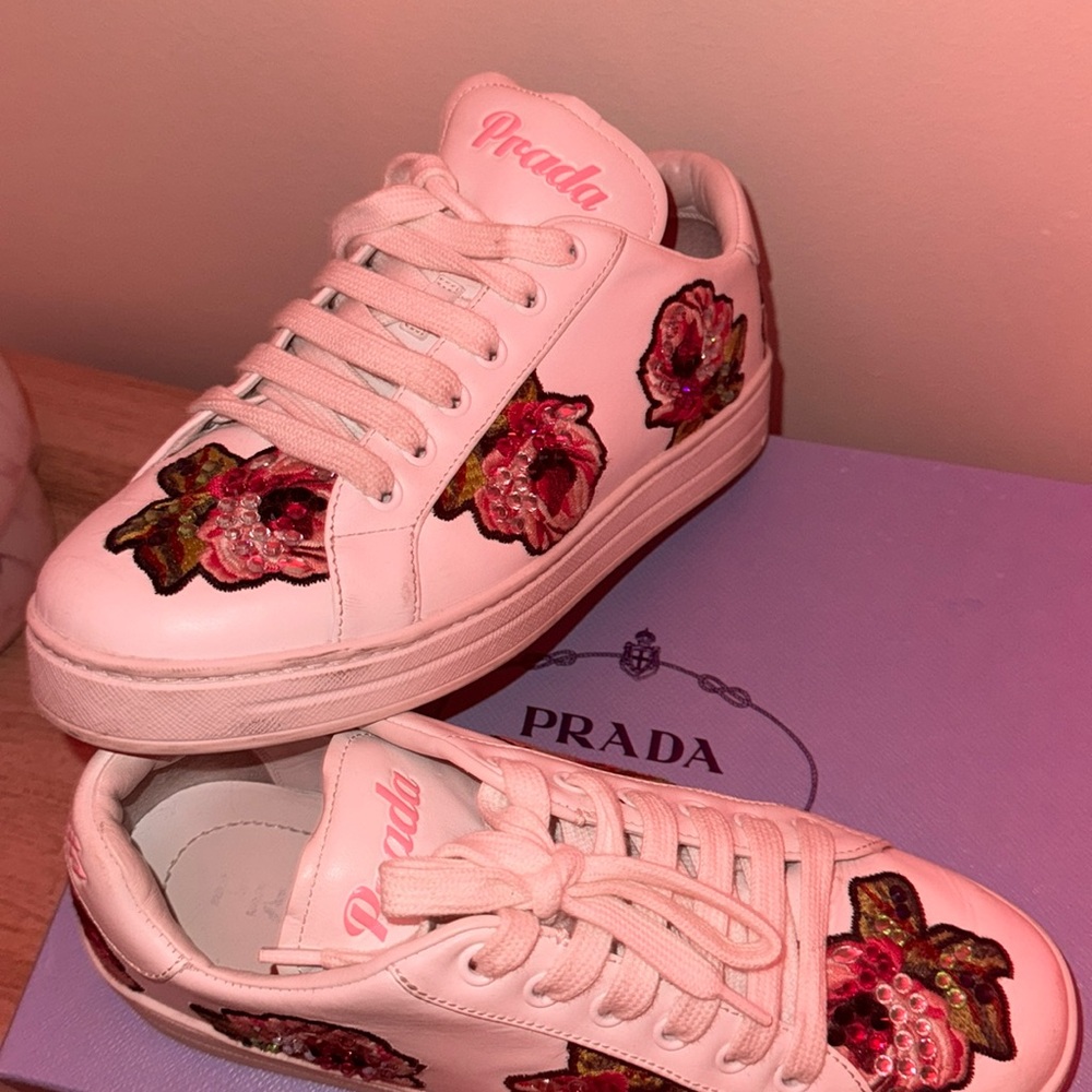 PRADA Rose sneakers - Picture 2 of 5